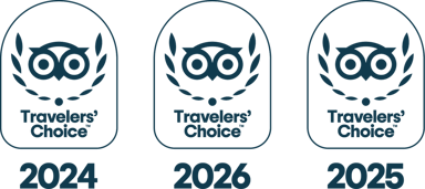 Tripadvisor Travelers' Choice 2024, 2025 and 2026