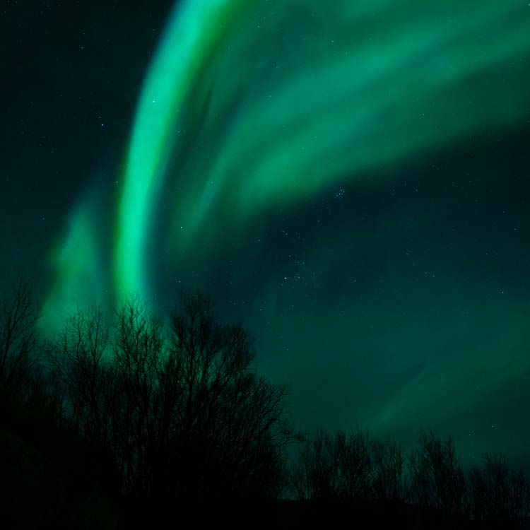 Northern lights at Sommarøy Tromsø Norway
