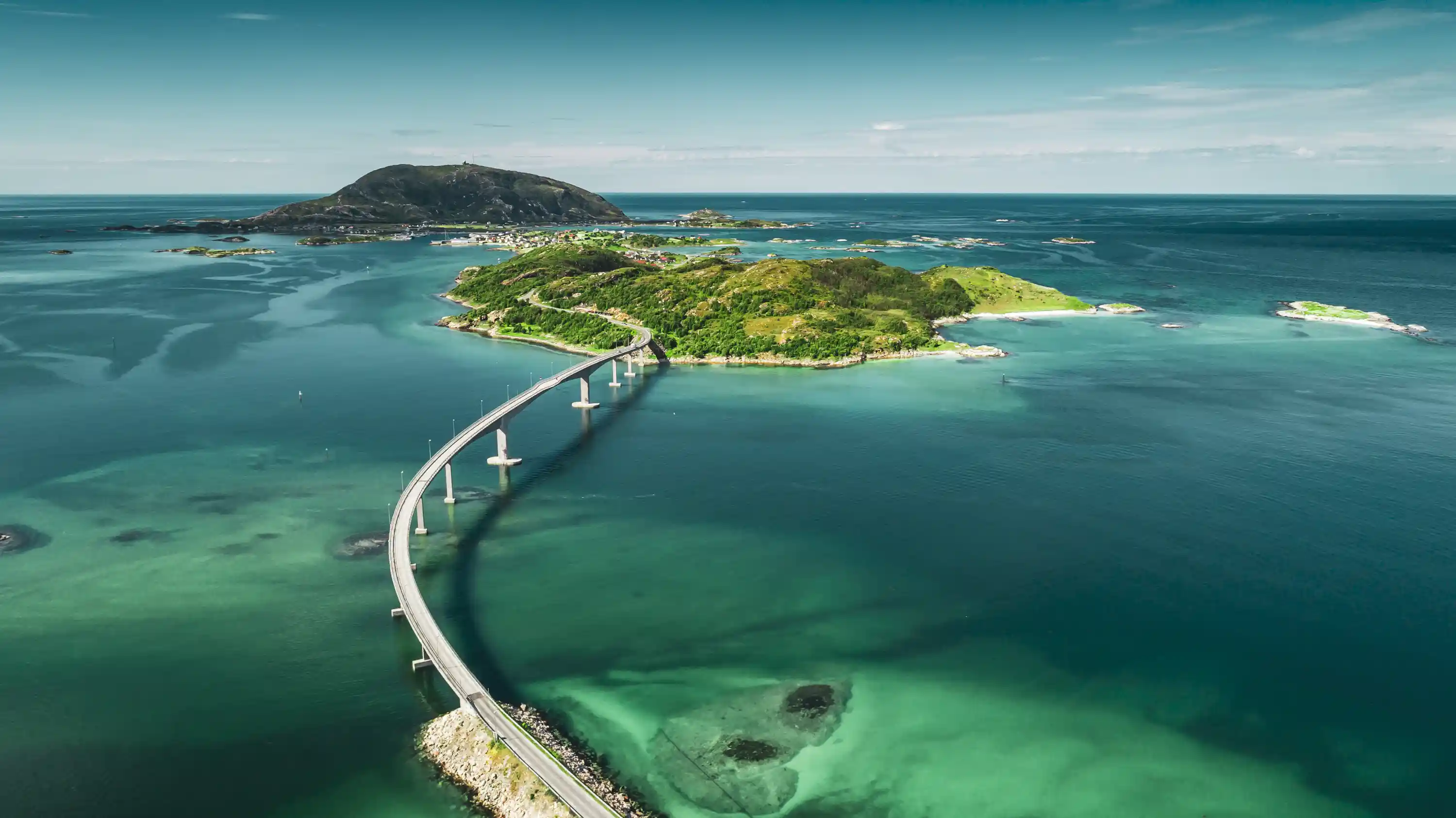 Sommarøybrua, forbindelsen til Kvaløya