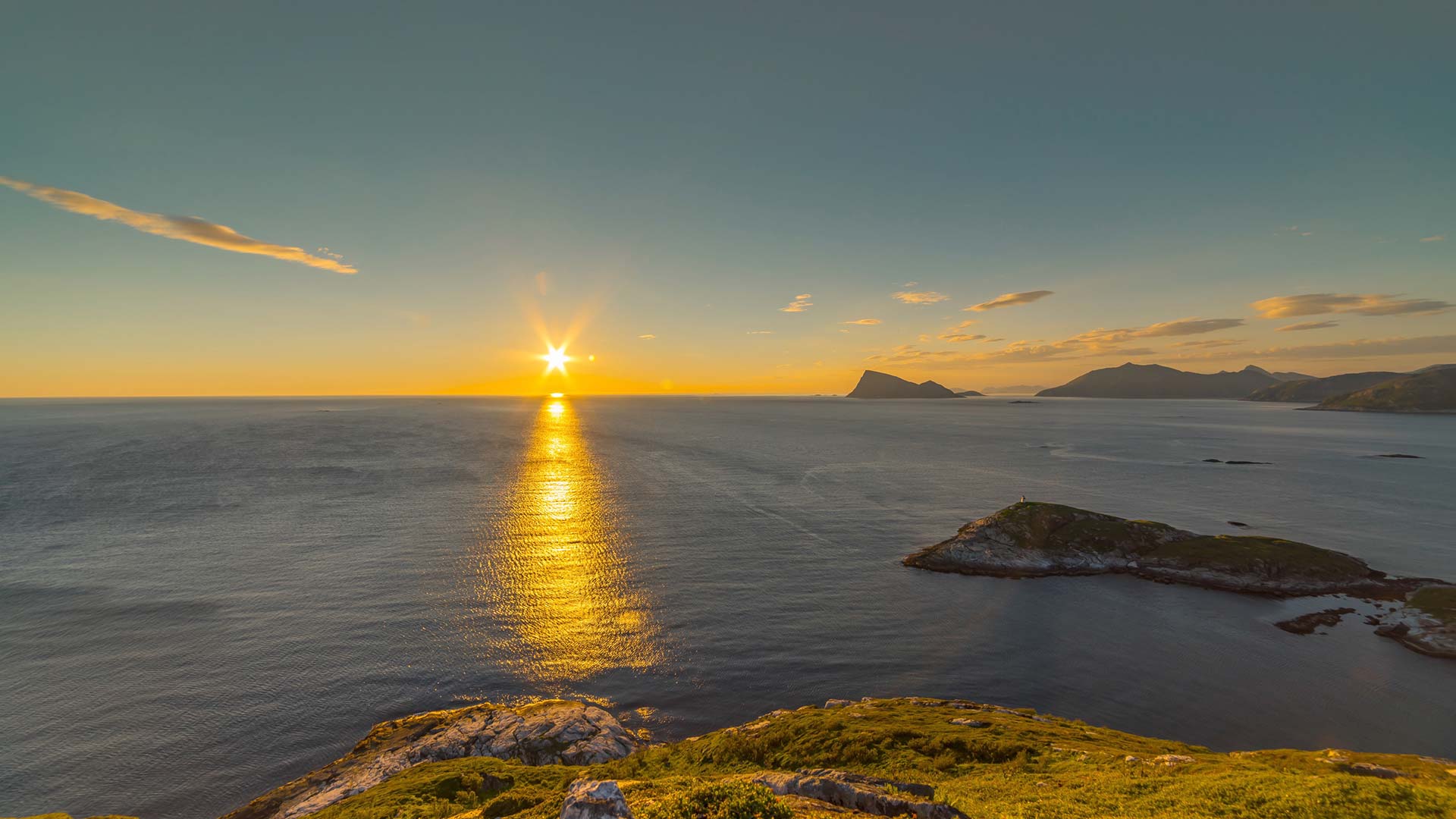 The Midnight Sun in Norway