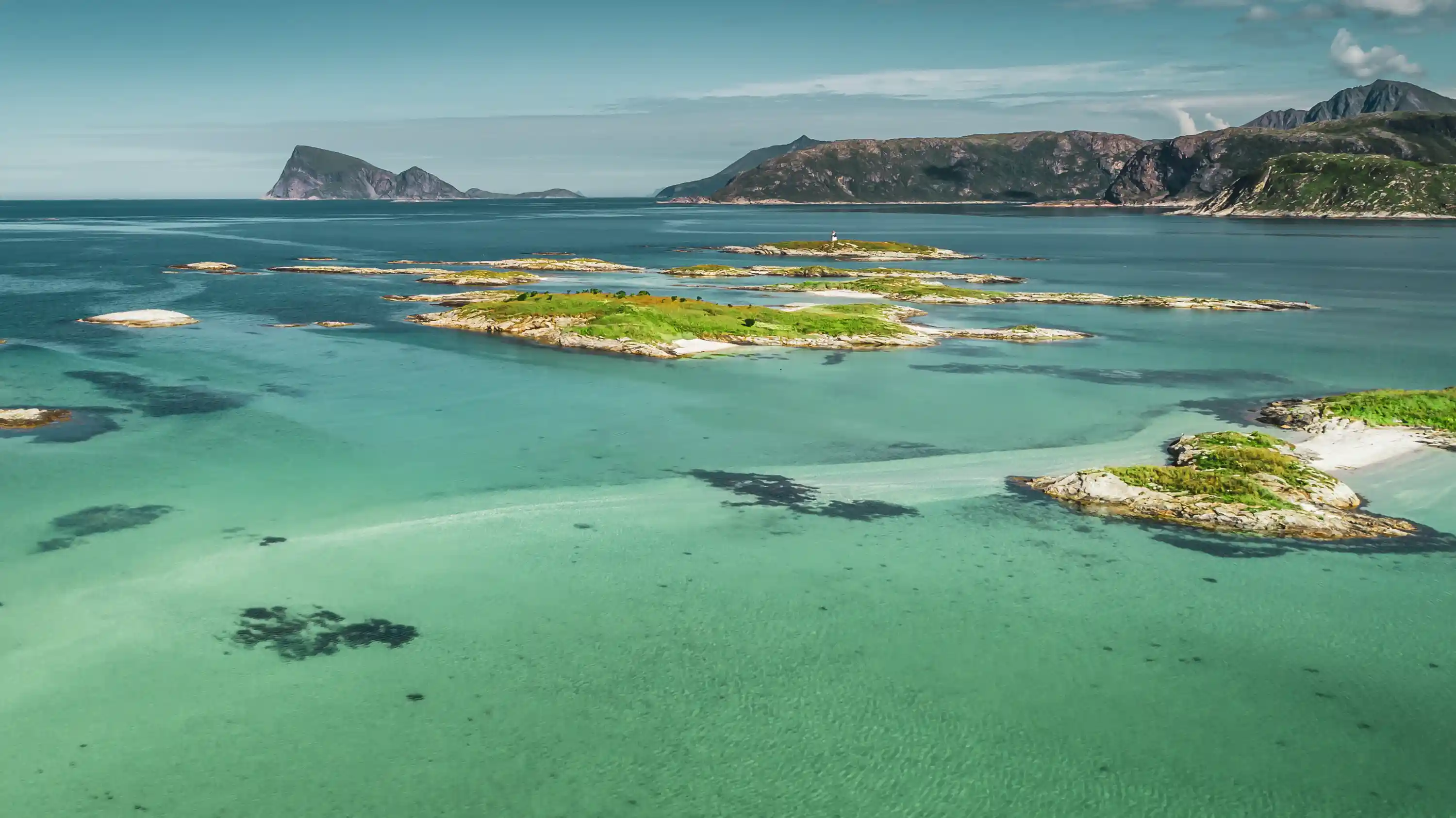 A kayakers dream with easy landings at numerous beaches